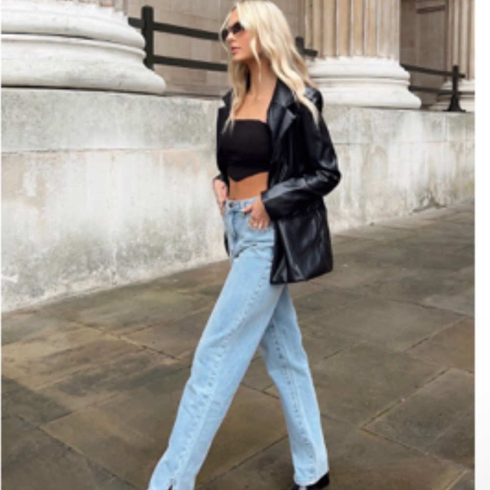 Long flare jeans